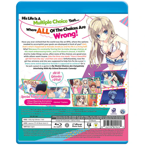 My mental choices are completely interfering with my school romantic comedy (Season 1) Complete Collection - Image 3