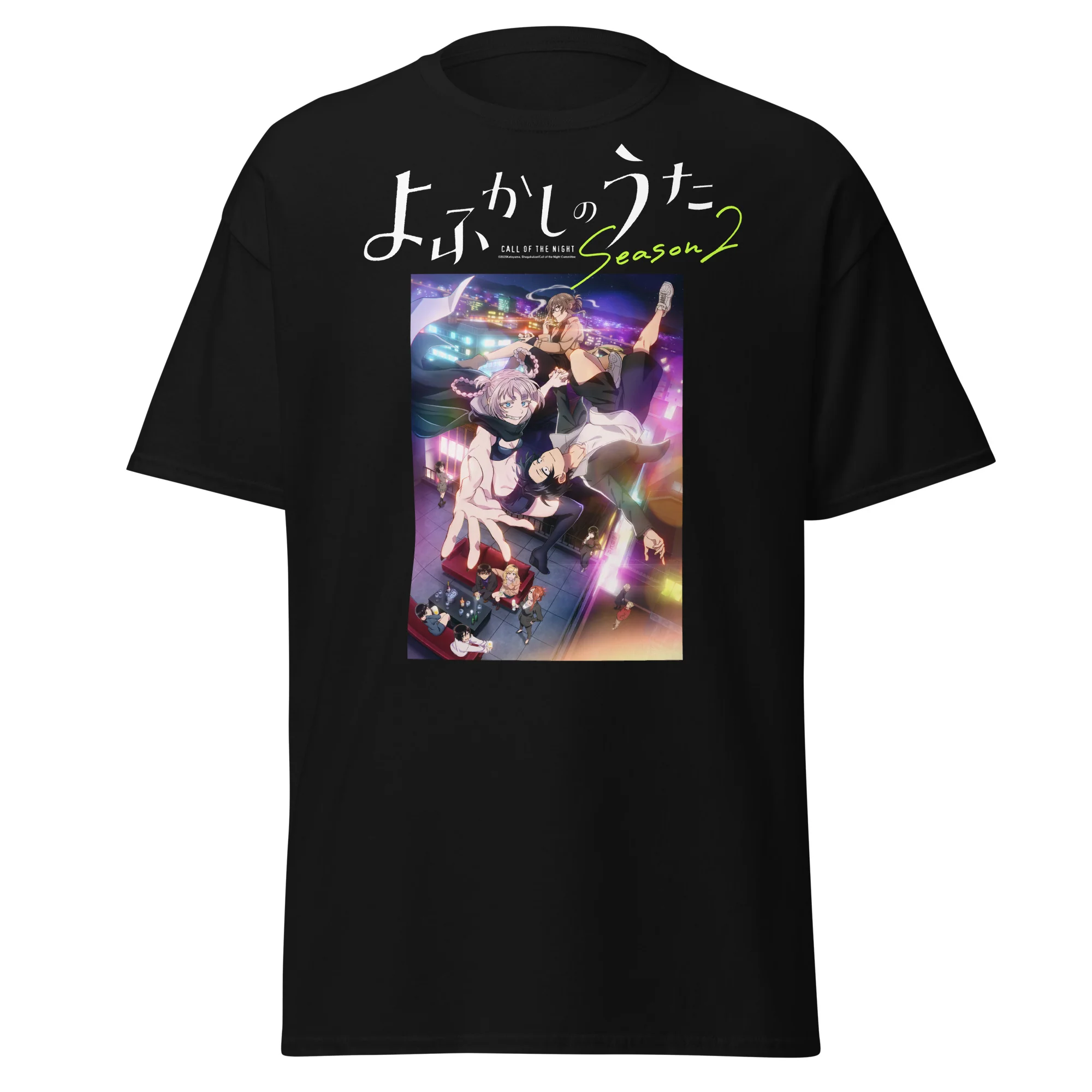 Call of the Night - Urban Moonlight T-shirt (Black)