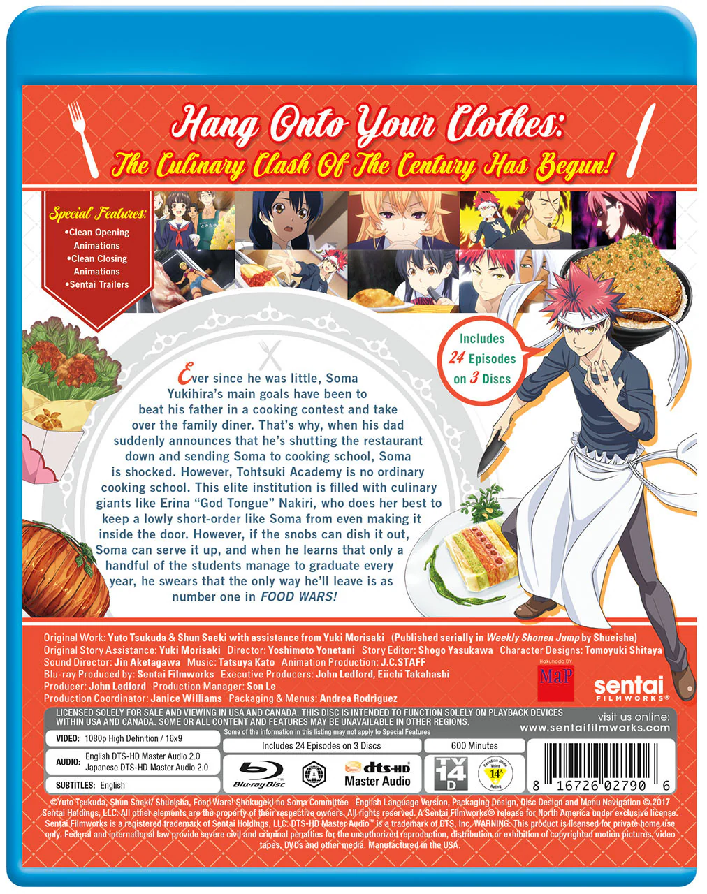 Food Wars! (Season 1) Complete Collection - Image 3