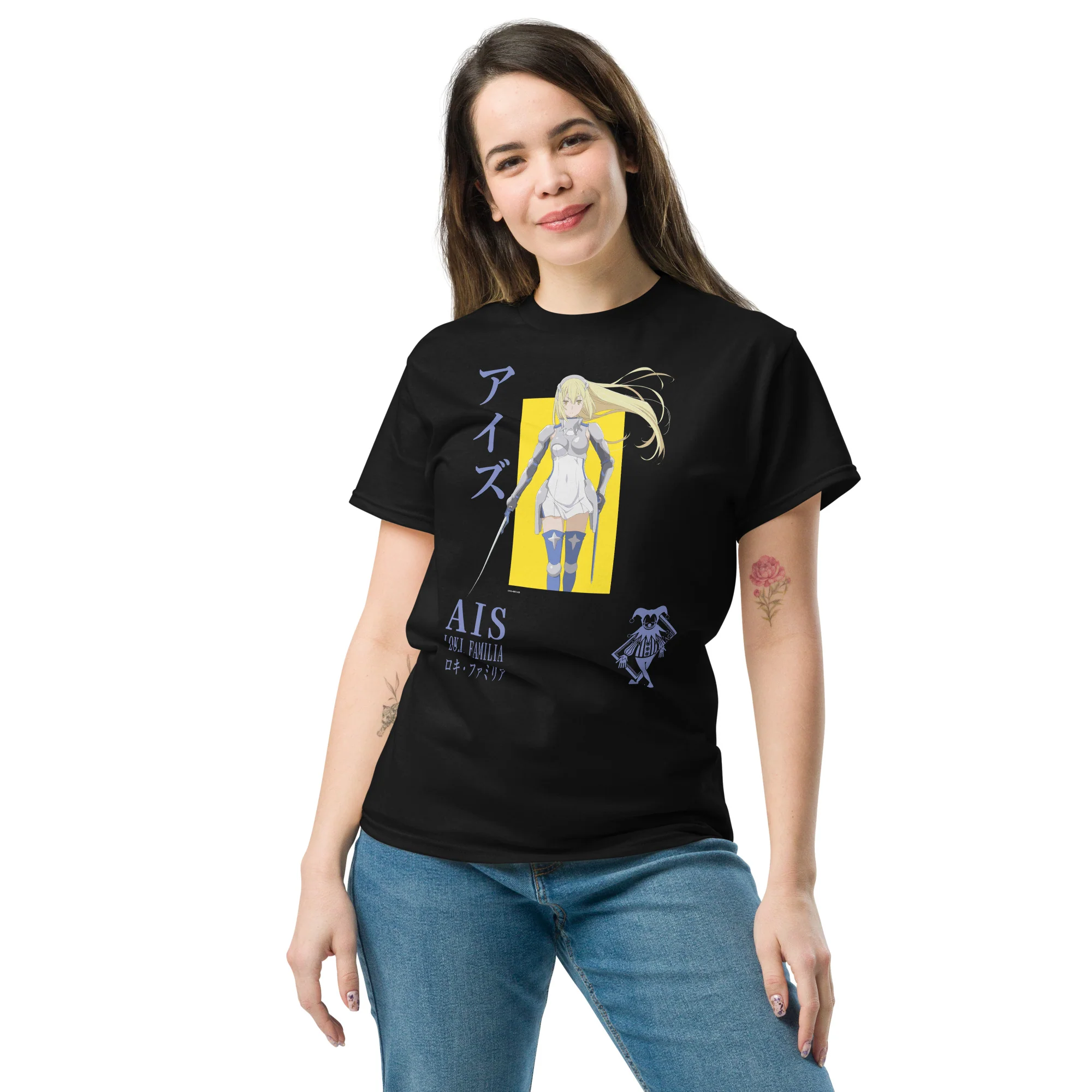 Is It Wrong to Try to Pick Up Girls in a Dungeon? - Ais T-shirt - Image 3