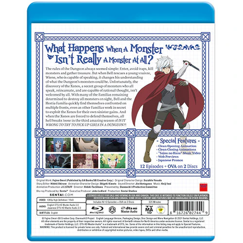 Is It Wrong to Try to Pick Up Girls in a Dungeon? III Complete Collection - Image 3